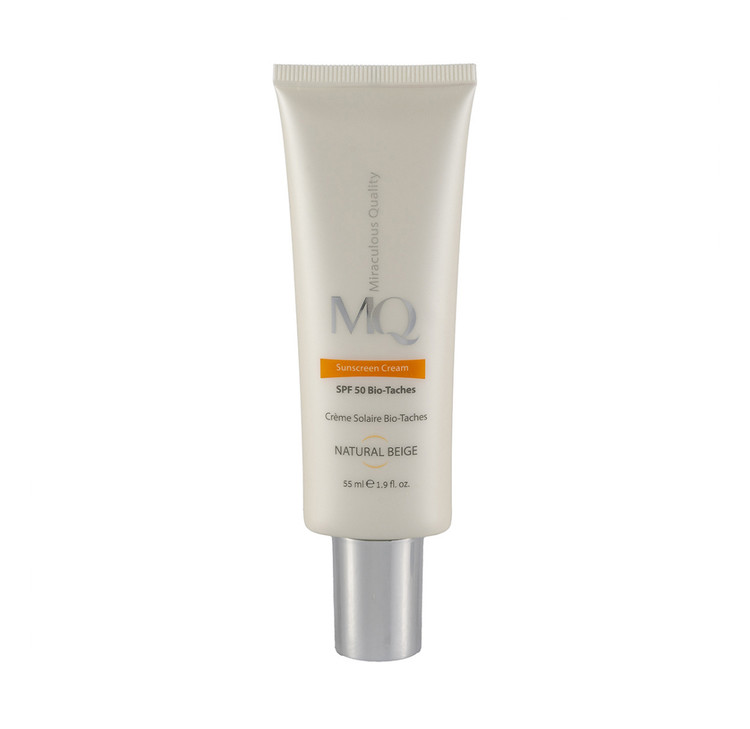 کرم ضد آفتاب ضدلک ام کیو بایوتچ spf50 حجم 55 میل