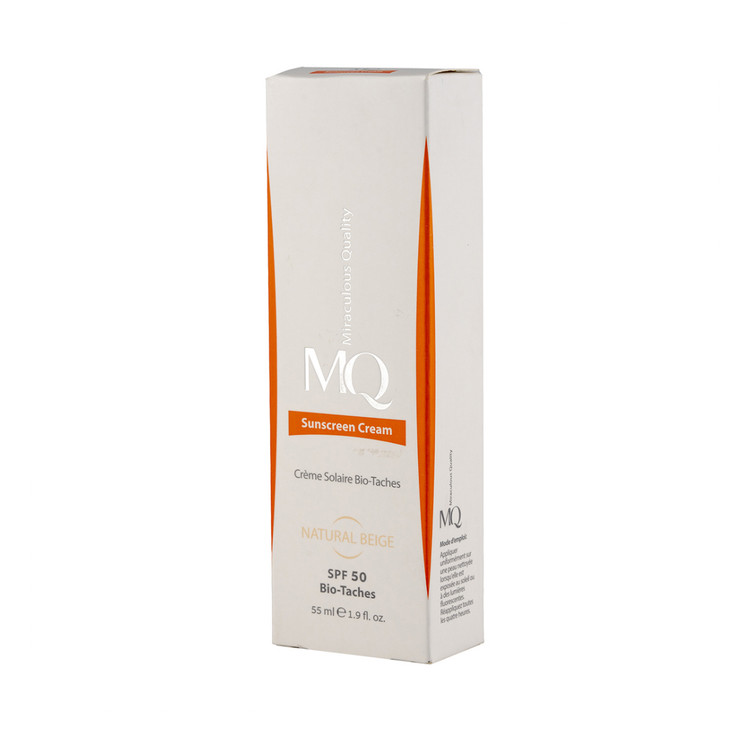 کرم ضد آفتاب ضدلک ام کیو بایوتچ spf50 حجم 55 میل