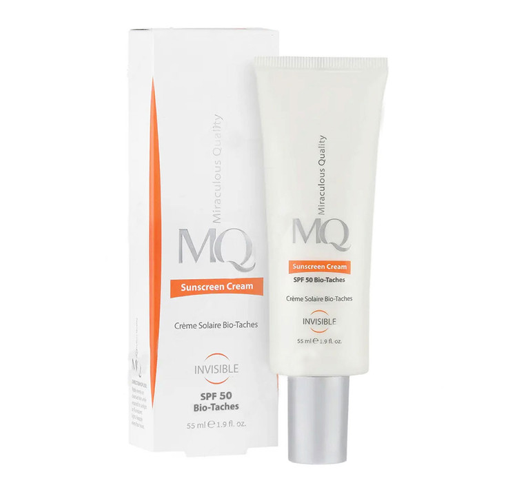 کرم ضد آفتاب ضدلک ام کیو بایوتچ spf50 حجم 55 میل