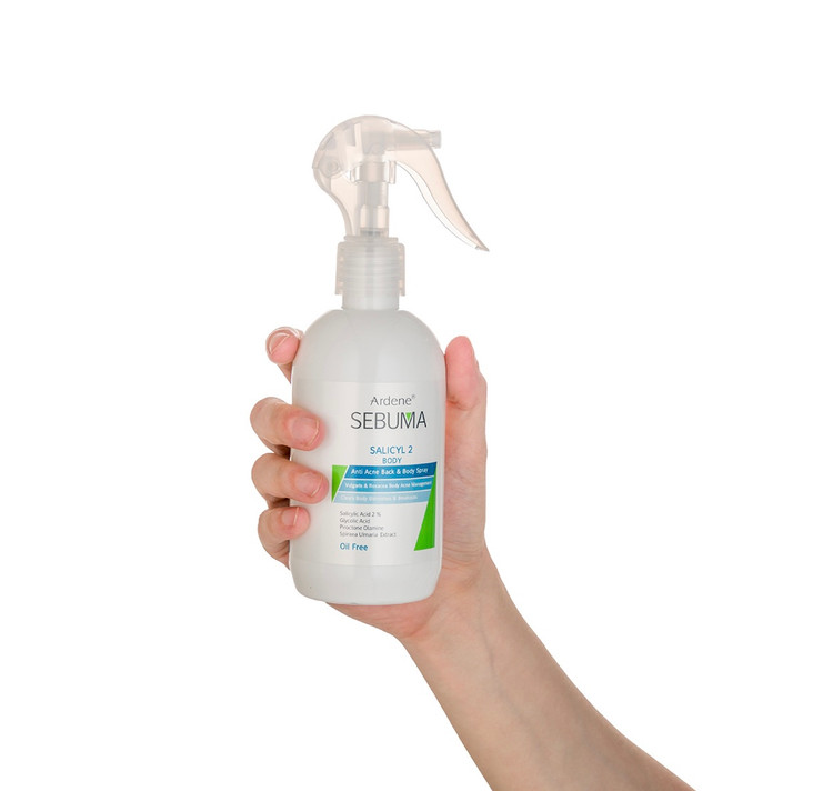 اسپری ضد جوش بدن آردن مدل Salicyl 2 حجم 250 میلی لیتر