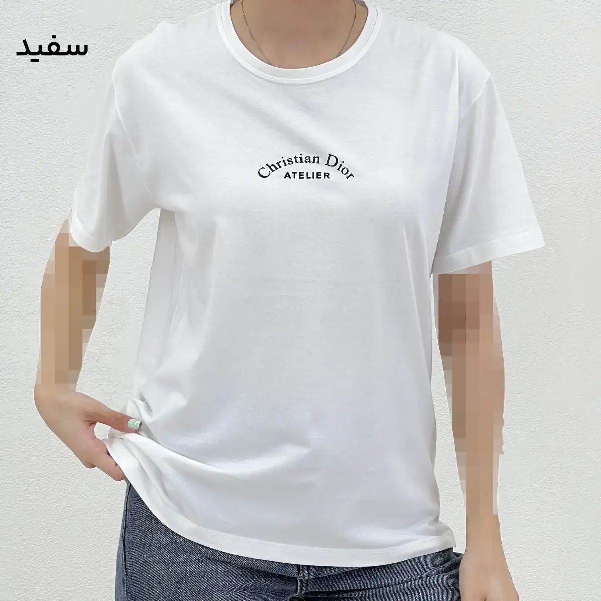 تیشرت زنانه آستین کوتاه دیور